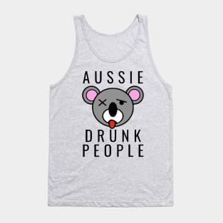 Aussie Drunk People Tank Top